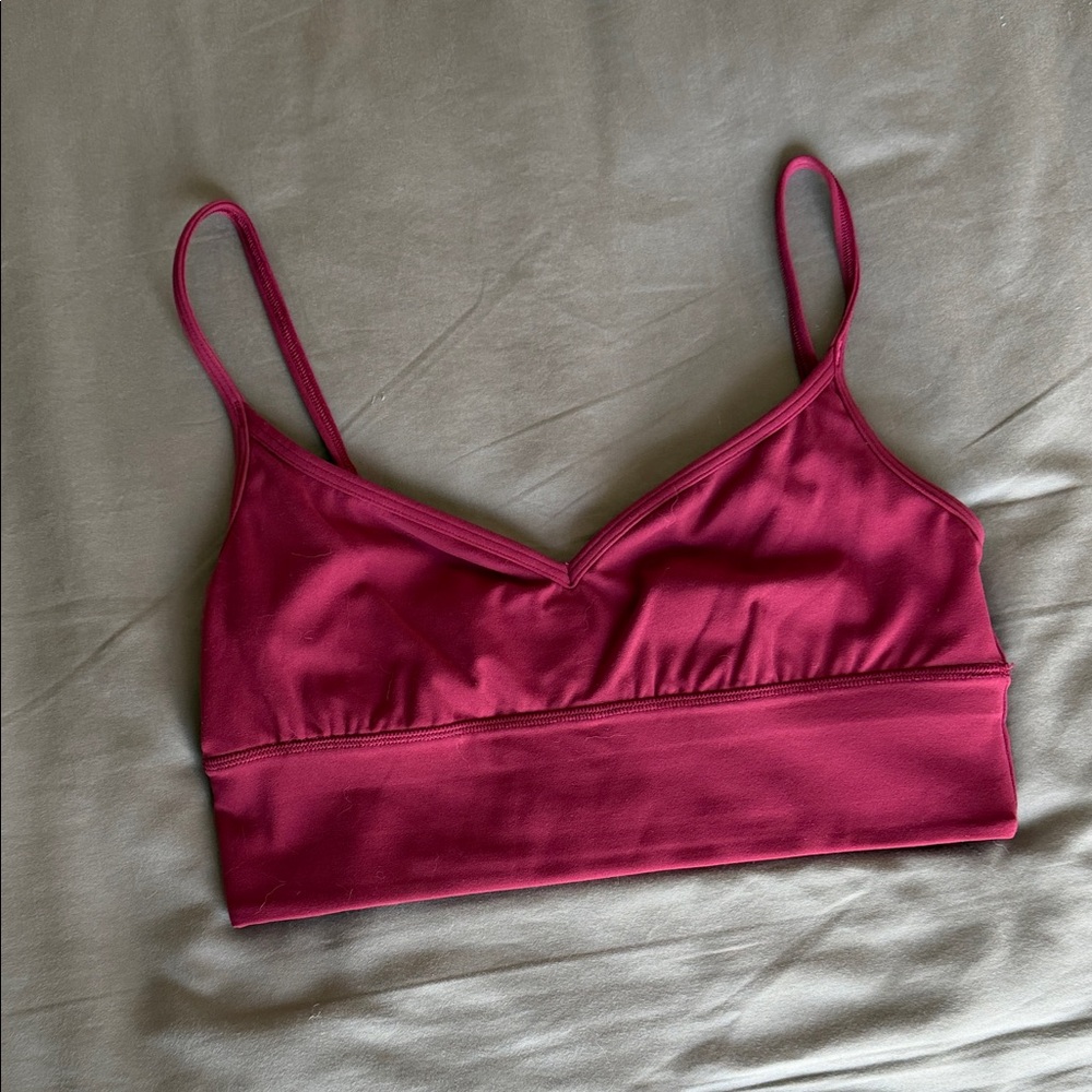 Women's Burgundy Bralette